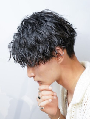 【メンズパーマスタイル】