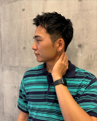 メンズ　ショートスタイル