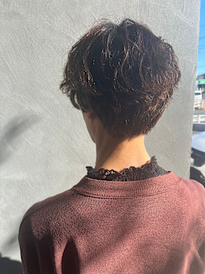 スパイラルパーマ