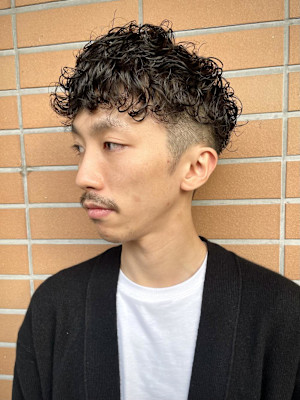 【大村指名】メンズカット/大人男性/パーマ