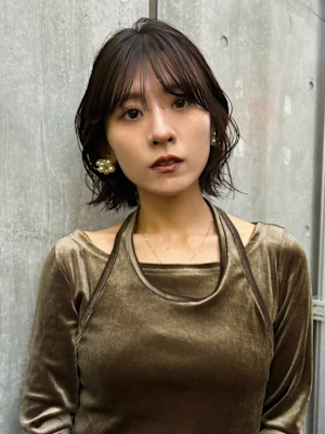 【 ゆるボブ × マロンブラウン 】浅野美紀