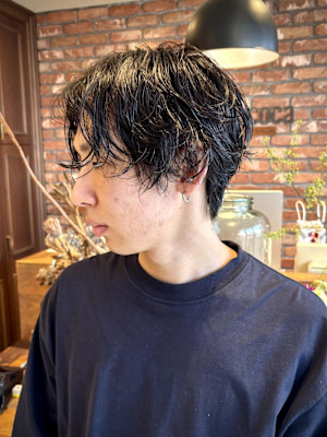 【大村指名】メンズカット/ニュアンスパーマ