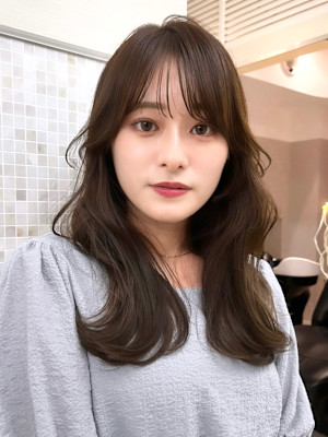 顔まわりカット/前髪/似合わせカット/レイヤーカット/銀座