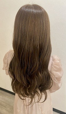 透明感✕ナチュラルブラウンカラー