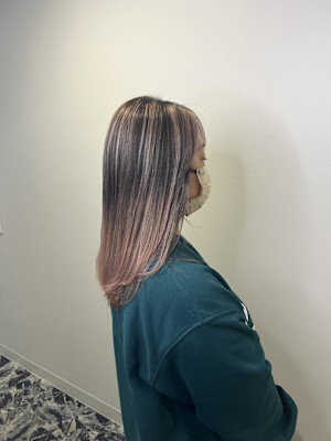 ピンクみバレイヤージュ！