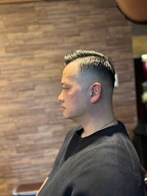 フェード×サイドパート