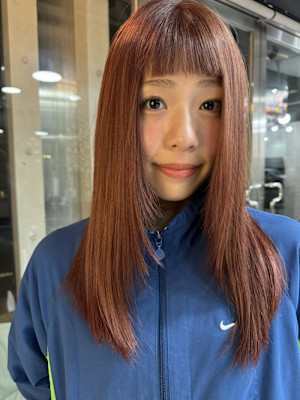 オレンジブラウンカラー【錦糸町北口】/ anri