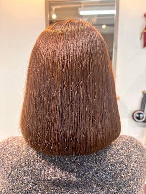 髪質改善　ボブスタイル