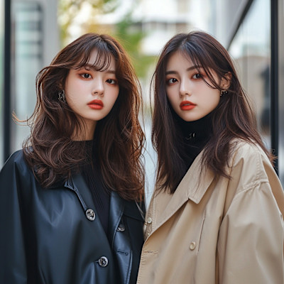 ブリーチカラー、ダブルカラー