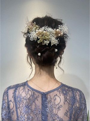 【Terrace】ふんわりアップスタイル