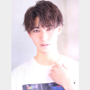 ラフマッシュコンマバング無造作 ショートネープ