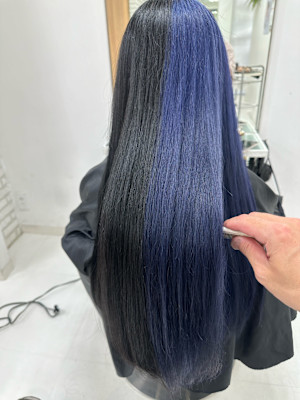 ツートーンカラー  〜ブルー & ブラック〜