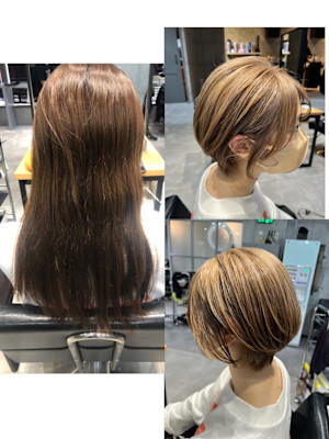 ショートボブ☆レディースショート