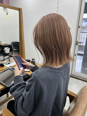 ミディアムボブ