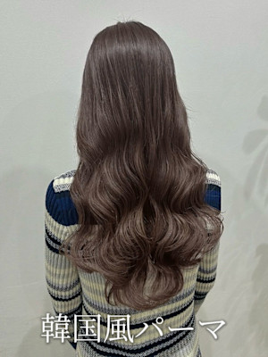 #韓国風パーマ #コテ巻き風パーマ #デジタルパーマ