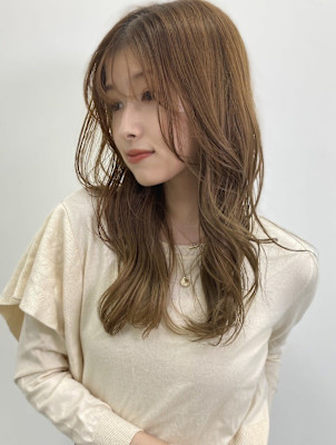 【LIBRE恵比寿】韓国風くびれヘア　レイヤースタイル