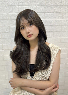 【LIBRE恵比寿】ゆるロング×オリーブブラウン