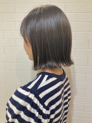 【LIBRE恵比寿】外ハネ切りっぱなしボブ☆