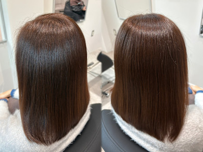 話題の白髪ぼかしカラー⭐︎