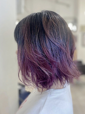 グラデーション×ピンク