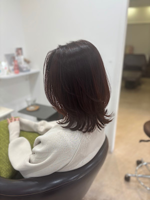 【恵比寿LIBRE】くびれレイヤー　ボルドーブラウン