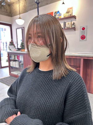 【Look at】アッシュブラウンミディアム
