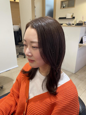 韓国風ココアブラウン