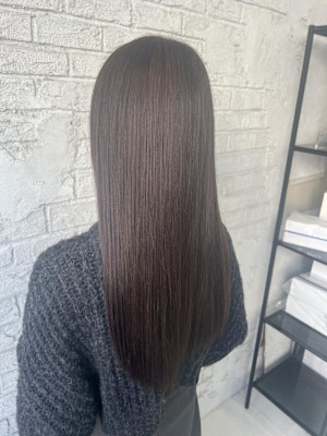 大人可愛い大人美人くすみカラー艶カラー池袋