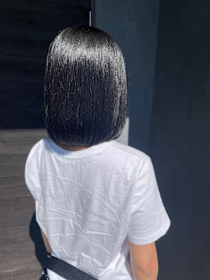 ミディアムボブ