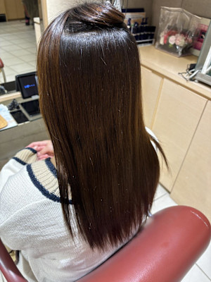 髪質改善ストレート