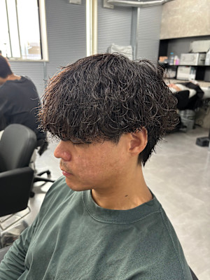 波巻きパーマ/メンズ/スパイラルパーマ