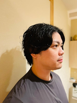 銀座八×ナチュラル×ロッドパーマ