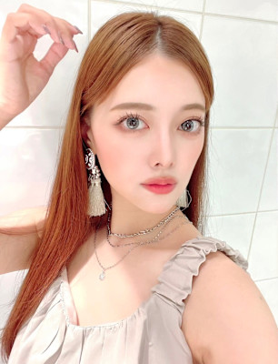 ブリーチなしダブルカラーアプリコットオレンジレッドピンク韓国