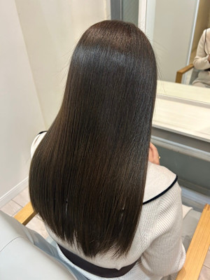 20代30代40代髪質改善カラーショコラアッシュ艶感レイヤー