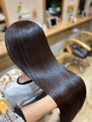 髪質改善の【美髪矯正】