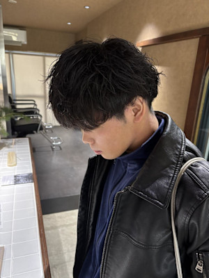 Eiji_無造作パーマ