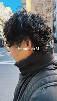 外国人風サーフカール/アンニュイパーマ