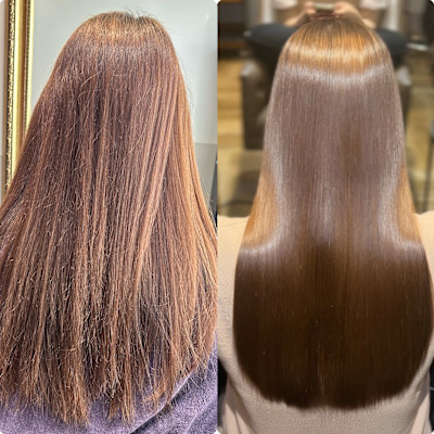 髪質改善カラー