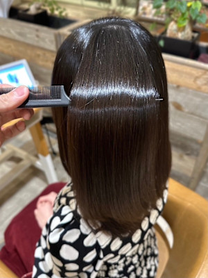 艶髪ストレート