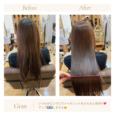 お客様髪質改善データ1600（酸性縮毛矯正）