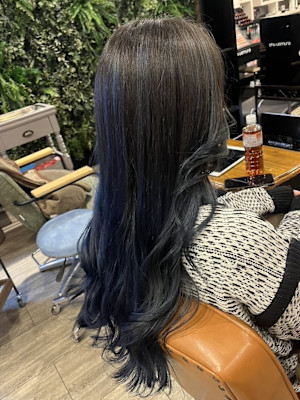 グラデーションブルー