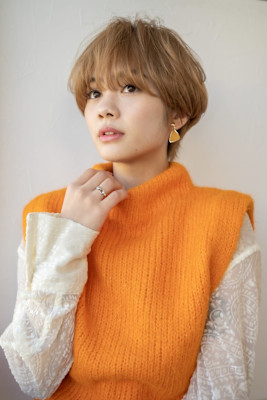 【石井知希】耳掛けマッシュのニュアンスパーマ