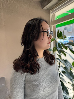 レイヤーカット（セミロング）