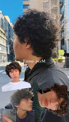 外国人風サーフカール/ソフトスパイラルパーマ