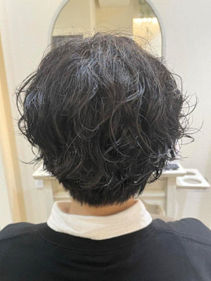 【ジュレベール 阿佐慶】ショートパーマスタイル