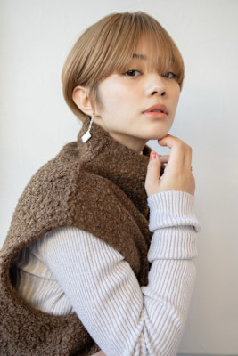 【石井知希】耳掛けマッシュ