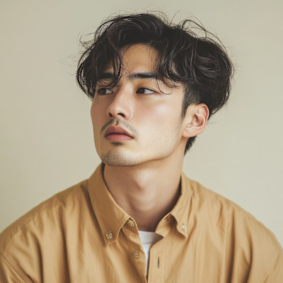 【メンズ】ニュアンスパーマ