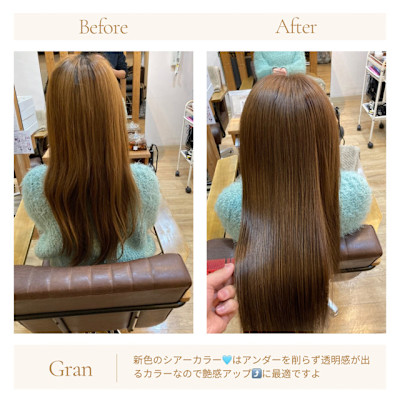 お客様髪質改善データ1607（シアーナチュラル）