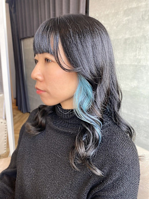 （ブルーブラック：インナーみずいろ ^_^ ）