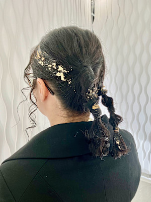 ツインテール　ヘアセット